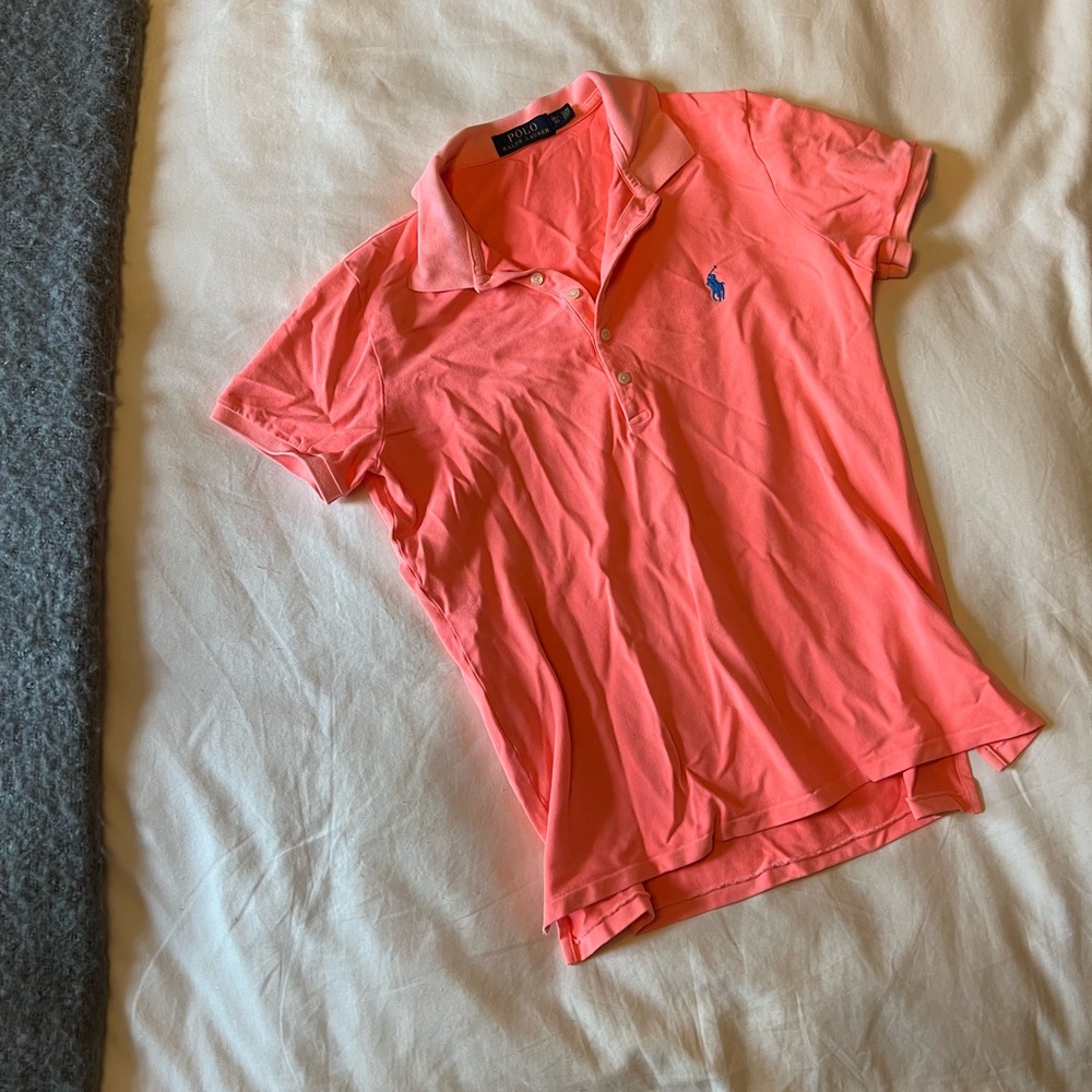 Vintage - Polo by Ralph Lauren - Neon Pink Polo shirt